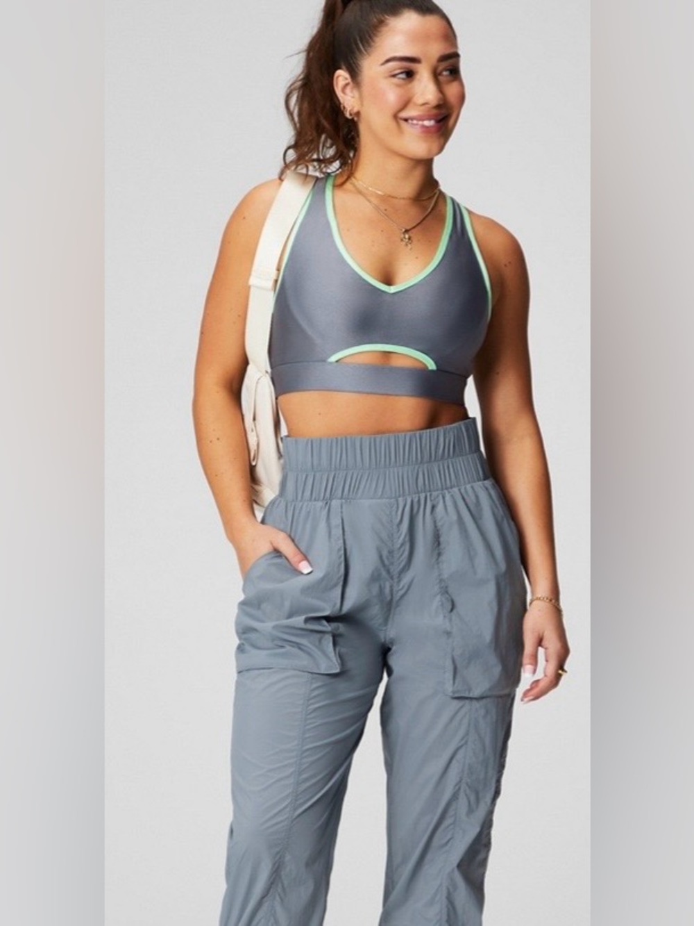 Fabletics Low Impact KeyHole Sports Bra